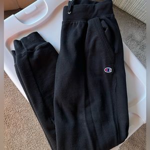 Small Black Champion Joggers